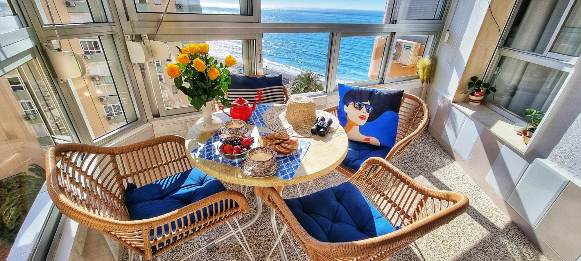 Beachfront Apartment Madrid 709 Torrox Luaran gambar